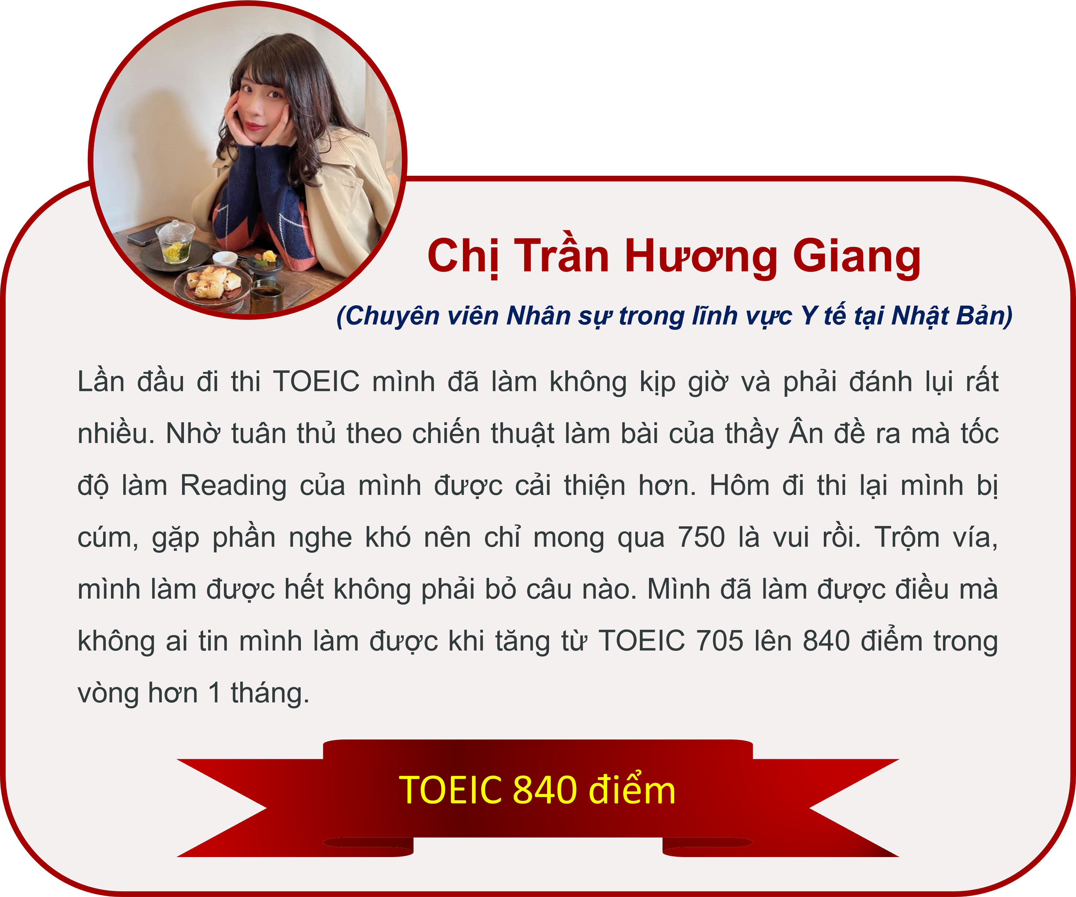 Giang Trần hv TOEIC